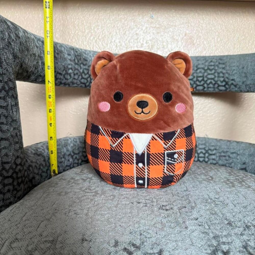 Squishmallows Brown and Orange Stuffed-animals